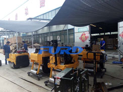 福瑞得微動態(tài)--手扶雙輪壓路機，手推式井蓋切割機，手扶抹光機等包裝發(fā)貨
